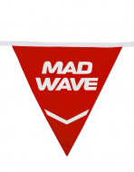 Флажки для бассейна MAD WAVE 12 метров Red-White M1506 05 1 05